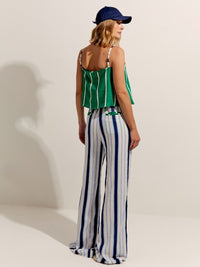 blusa alças listras rio 4311 lefah