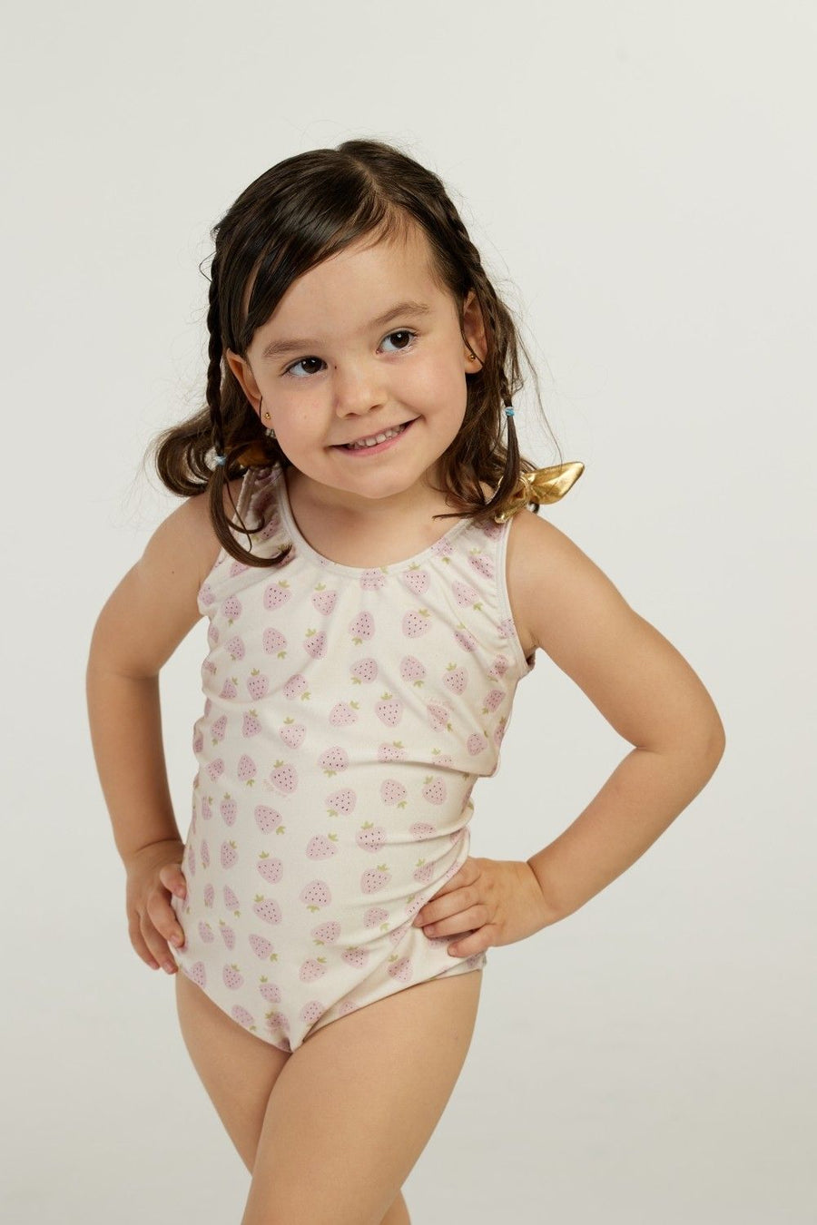 maiô infantil moranguinho leticia 140108 mer bleu