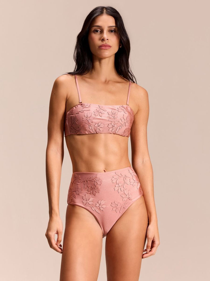 biquíni faixa rosa guiné 1949 mos beachwear