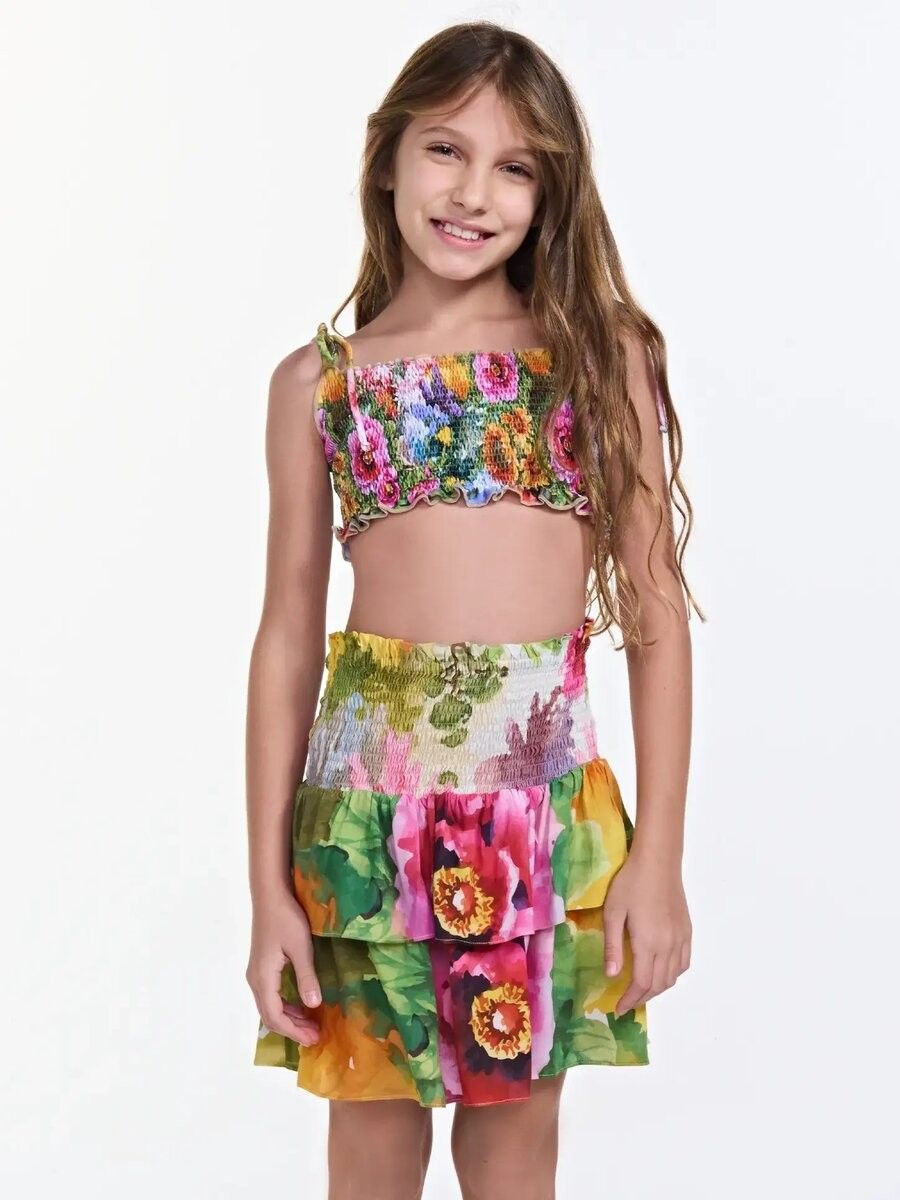 saia infantil sara jardim aquarela BV05 triya