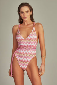 body leticia chevron pink 2303 empress brasil