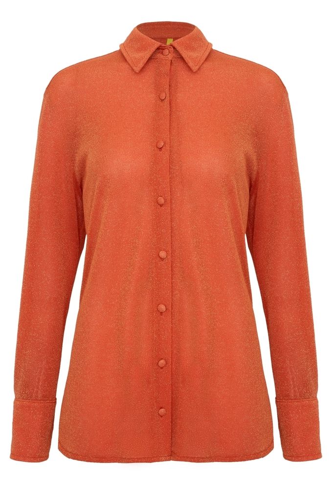 camisa lurex orange SB48 ripple bb