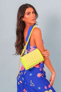 clutch de palha calle neon 338 lis fiaschi