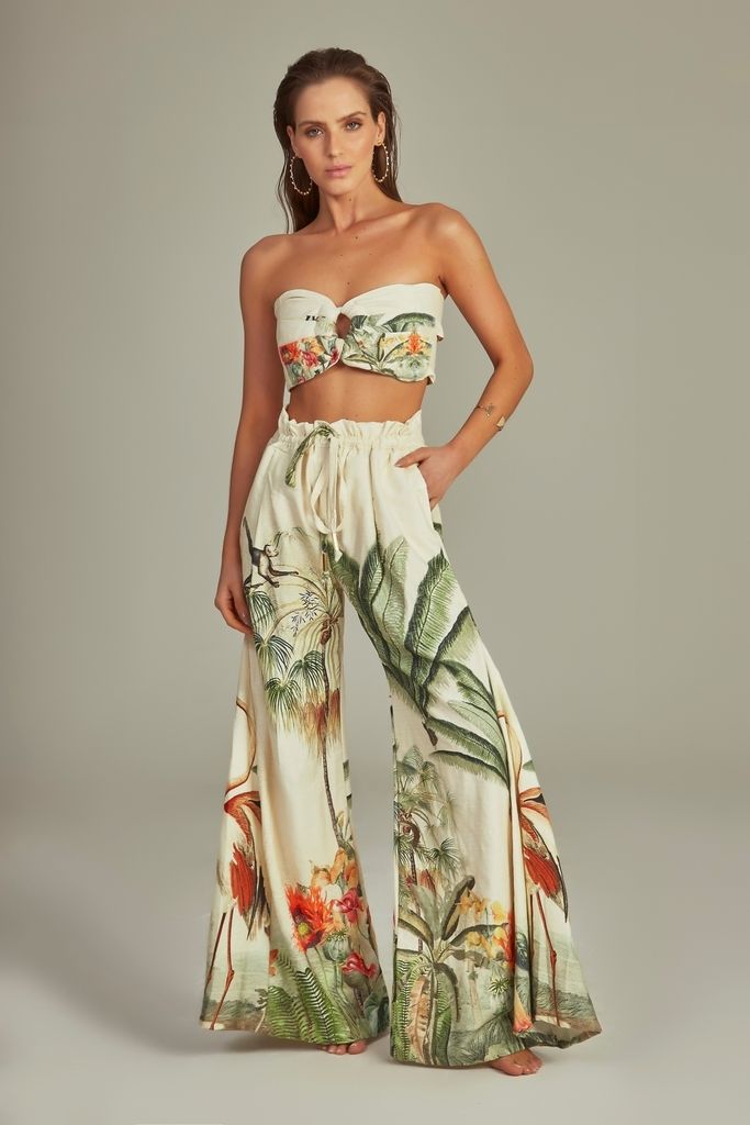 cropped bustier tropical 2309 empress brasil