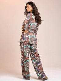 calça estampada boho CCB kopsch
