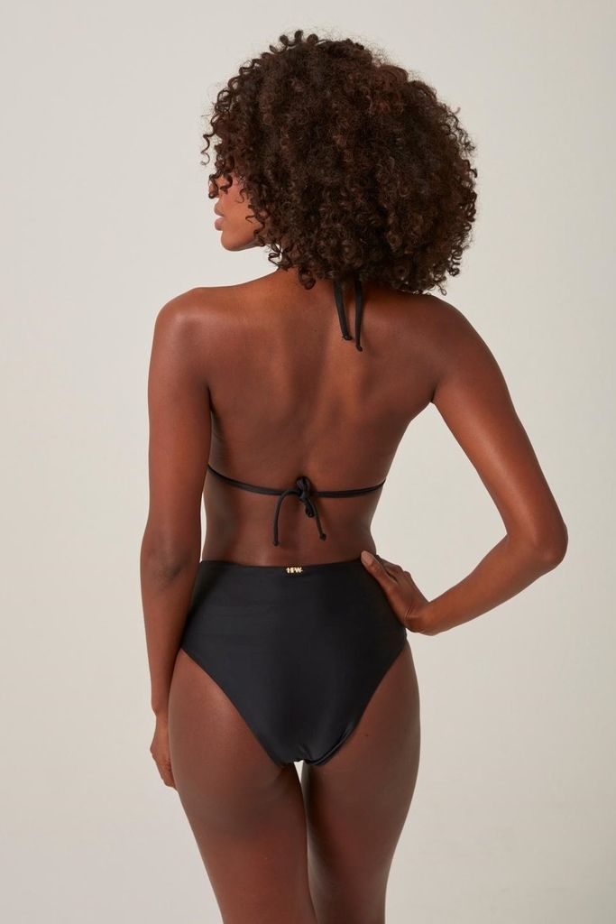 hot pants francis shinny black 0644 hype beachwear