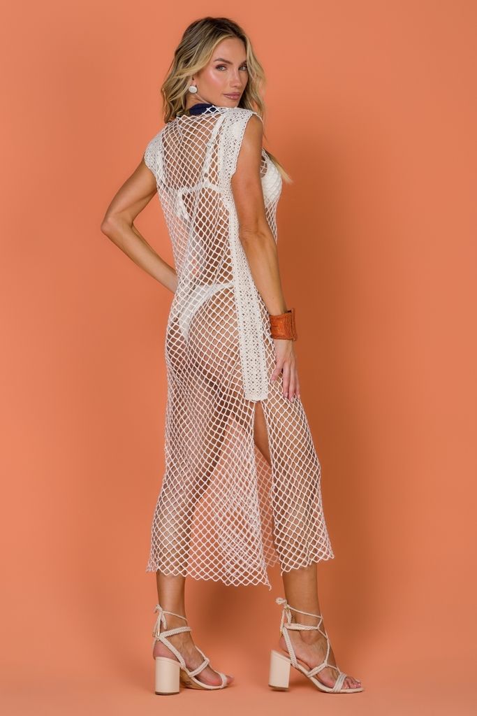 vestido longo em tela cru 0759 de chelles