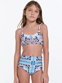 biquíni infantil mika bandana daisy BB03 triya