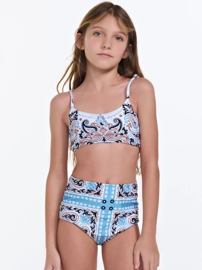 biquíni infantil mika bandana daisy BB03 triya
