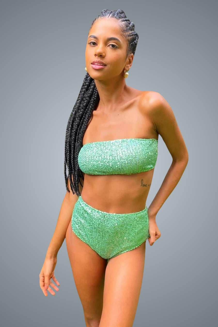 biquíni glam paete verde tp02 c01 triya
