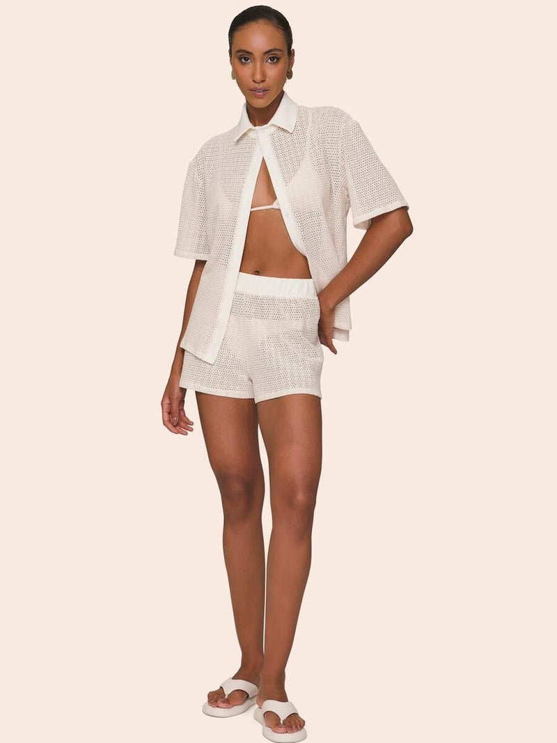 shorts tricot off white classic 8375404 lua luá