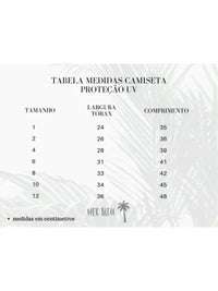Tabela de medidas