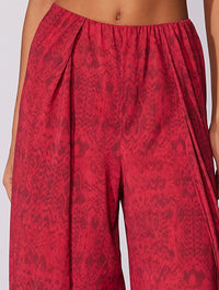 calça fenda vermelho paysage 18101 cia marítima