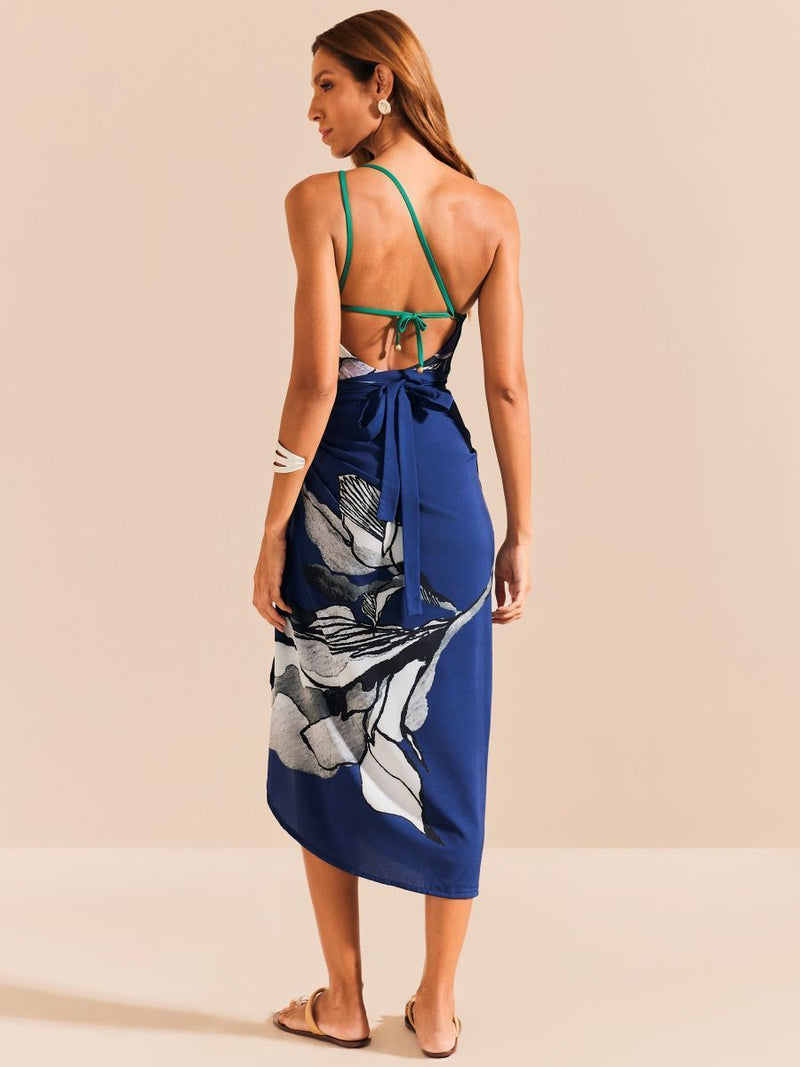saia pareô midi duo floral 1748 de chelles