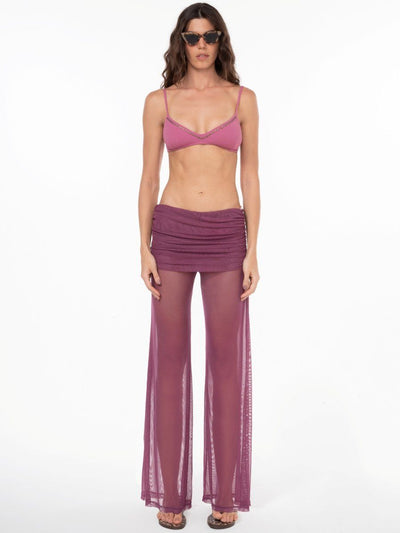 calça tule fernanda lilas CL16 triya