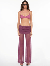 biquíni e calça lilas T36 triya