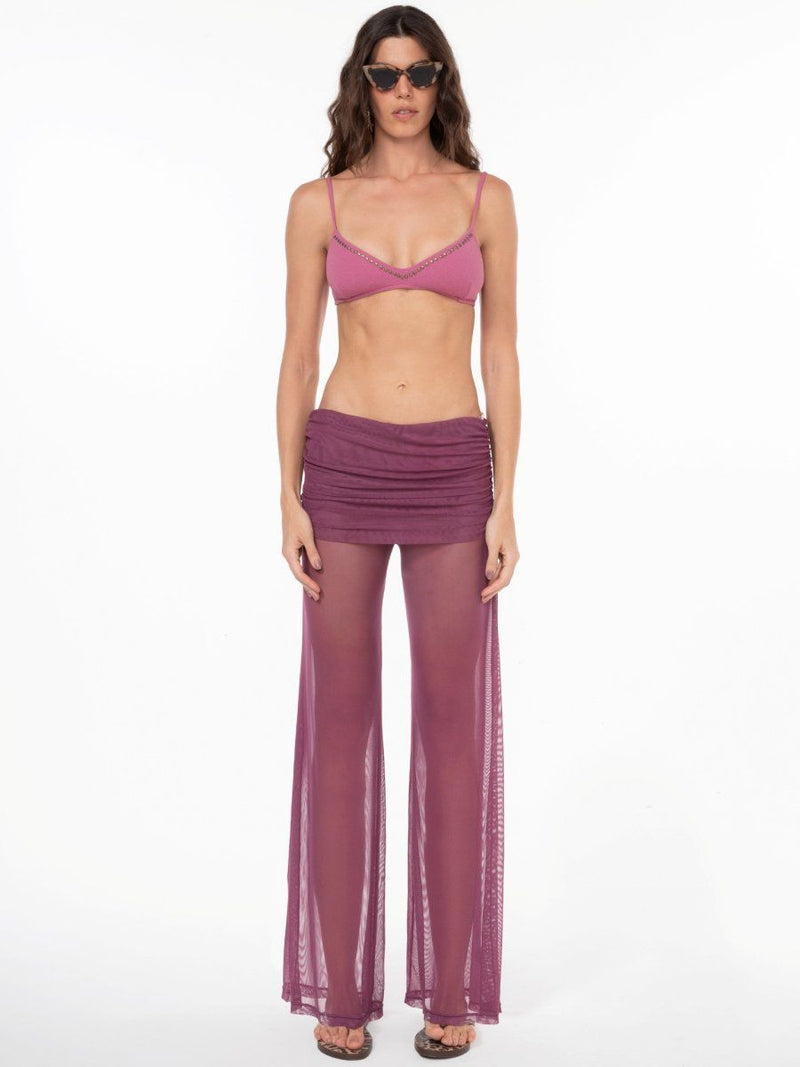 biquíni e calça lilas T36 triya