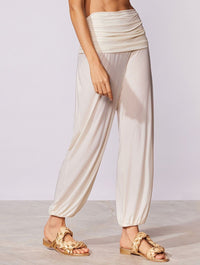 calça cenoura off white lune 18136 cia marítima