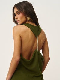 conjunto blusa e calça amyra verde 0492 oásis resortwear