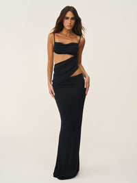 conjunto blusa e saia tessay preto 0490 oásis resortwear