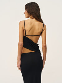 conjunto blusa e saia tessay preto 0490 oásis resortwear