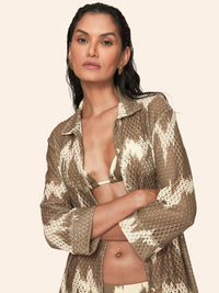 chemise estampada taípe 8125408 lua luá