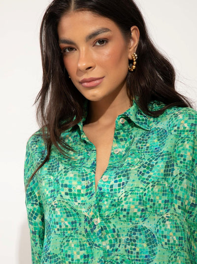 camisa anelise disco ball R07 nidas