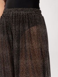 calça alladin jasmin black poá R02 nidas