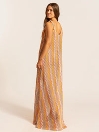 vestido longo tricot sunset 7701 lefah