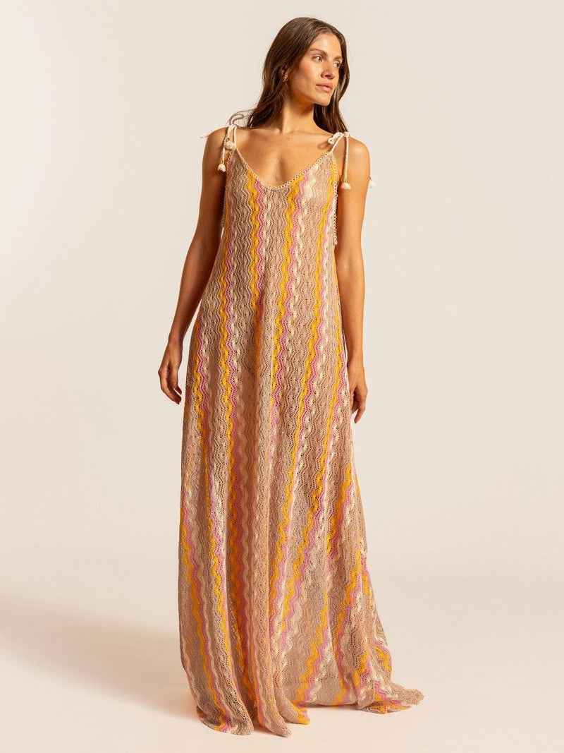 vestido longo tricot sunset 7701 lefah