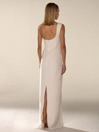 vestido longo amida off white 1267062 inti