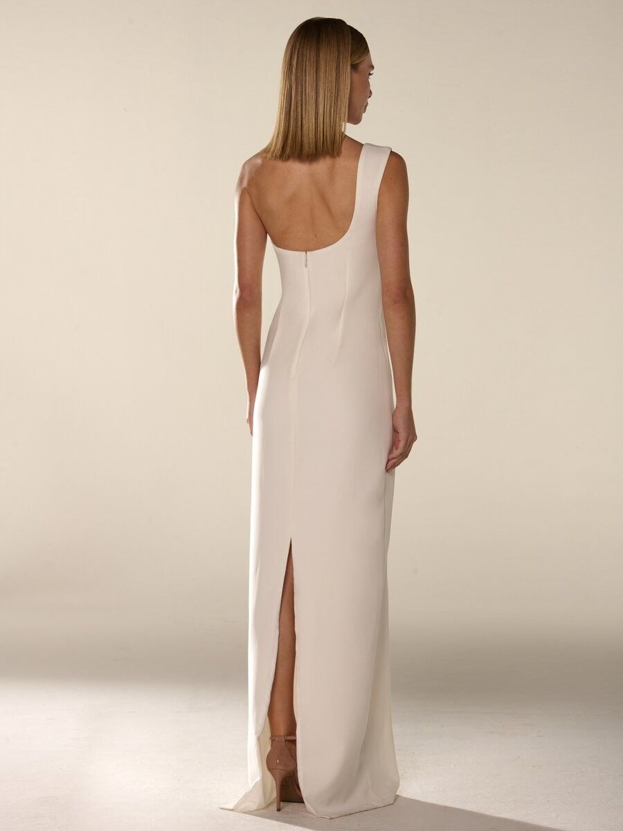 vestido longo amida off white 1267062 inti
