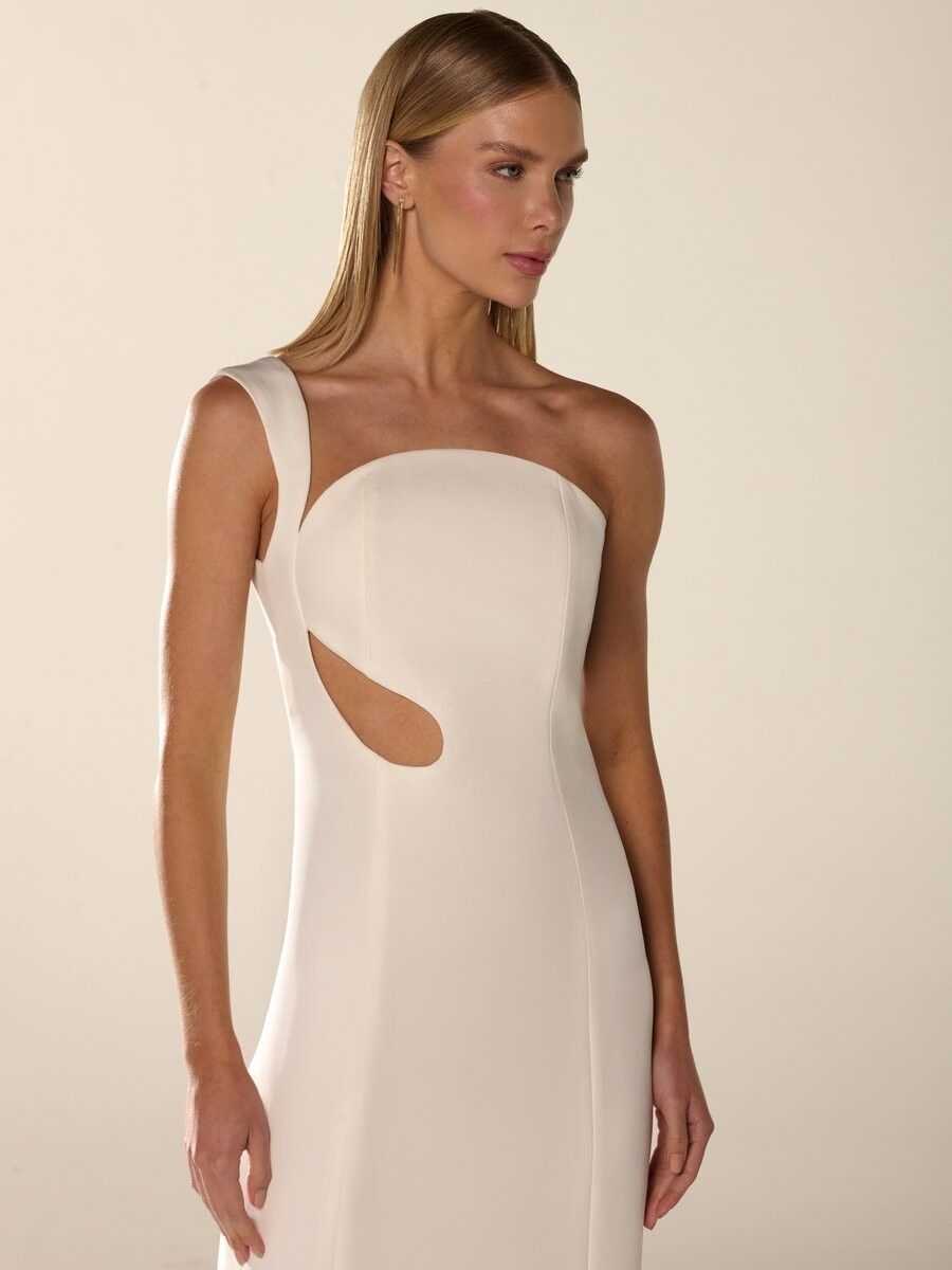 vestido longo amida off white 1267062 inti