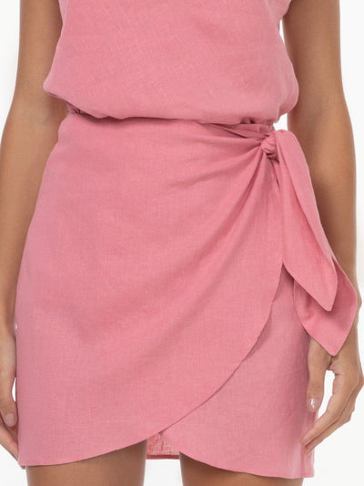 saia mini pareô rosa SA11 triya