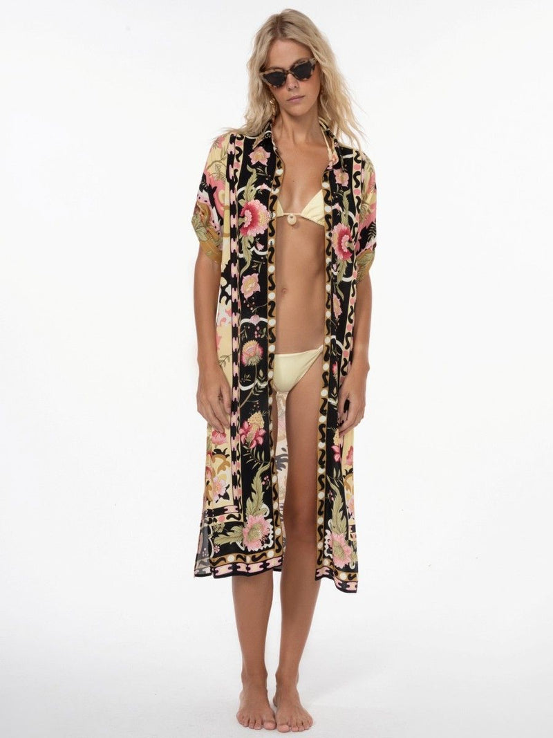 chemise longa floral carpet CH01 triya