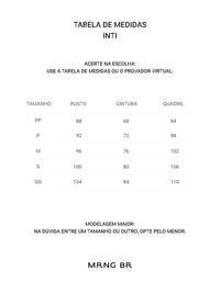 Tabela de medidas