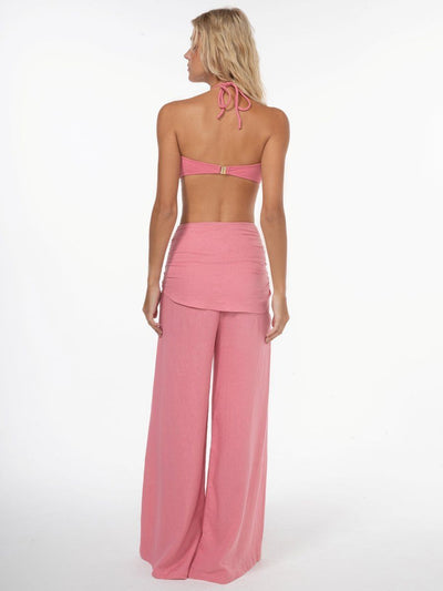 calça pantalona margot rosa CL13 triya