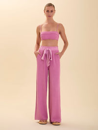 calça reta textura rosa 6539000 r do sol