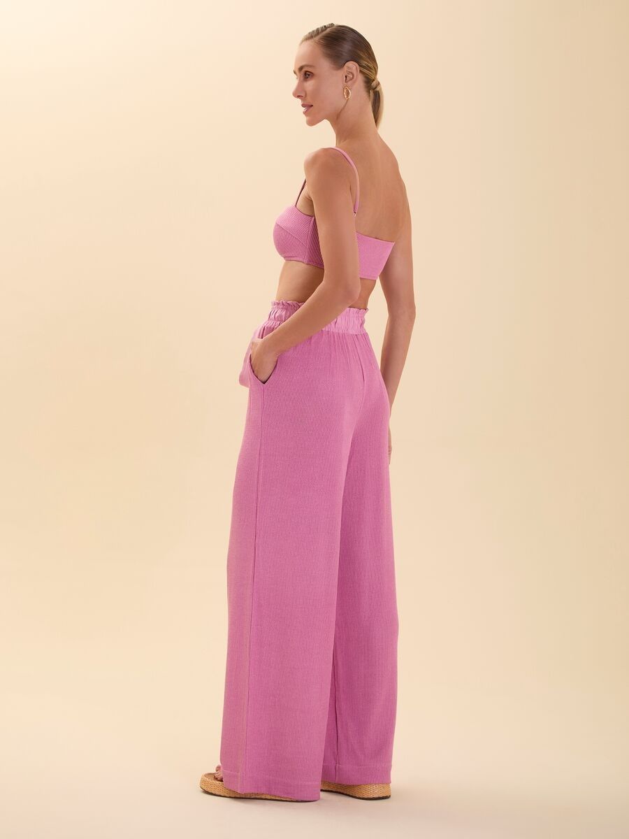 calça reta textura rosa 6539000 r do sol
