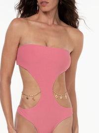 maiô e calça rosa M09 triya