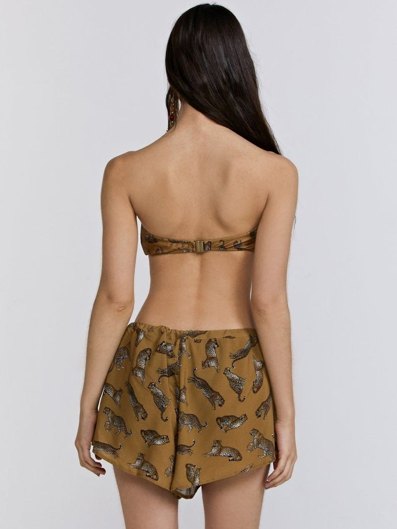 shorts leda leopard SH02 triya
