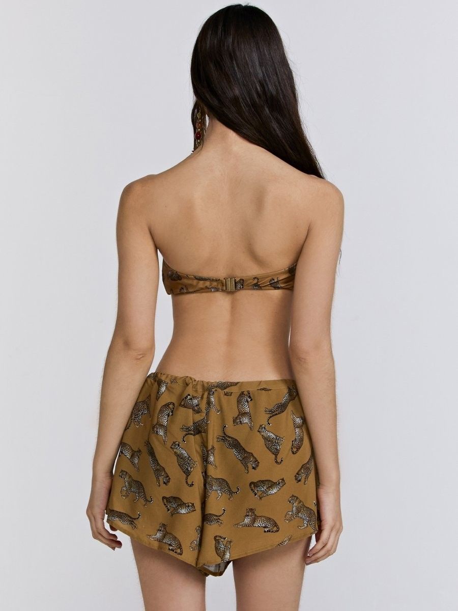 shorts leda leopard SH02 triya