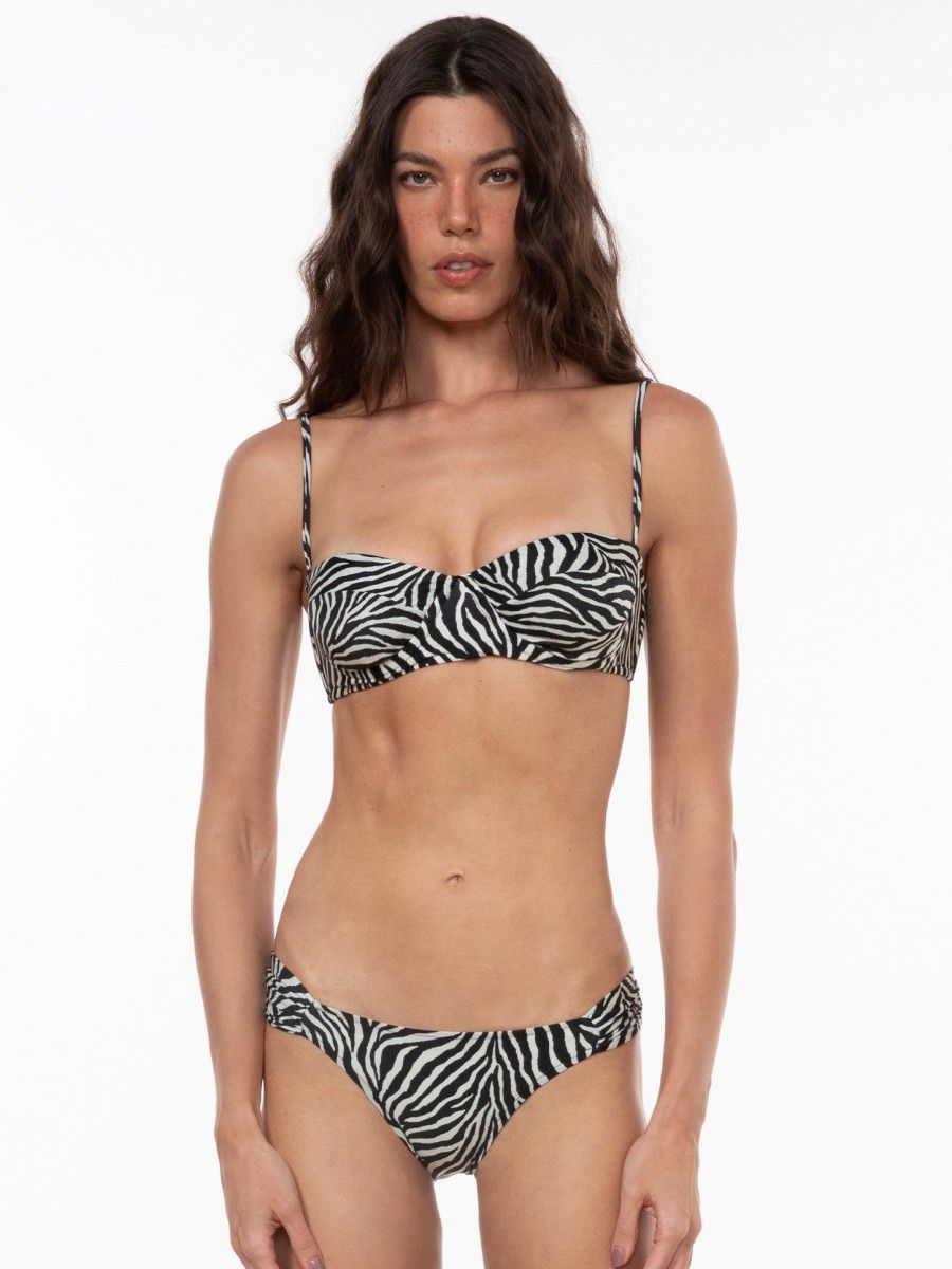biquíni e shorts zebra T01 triya