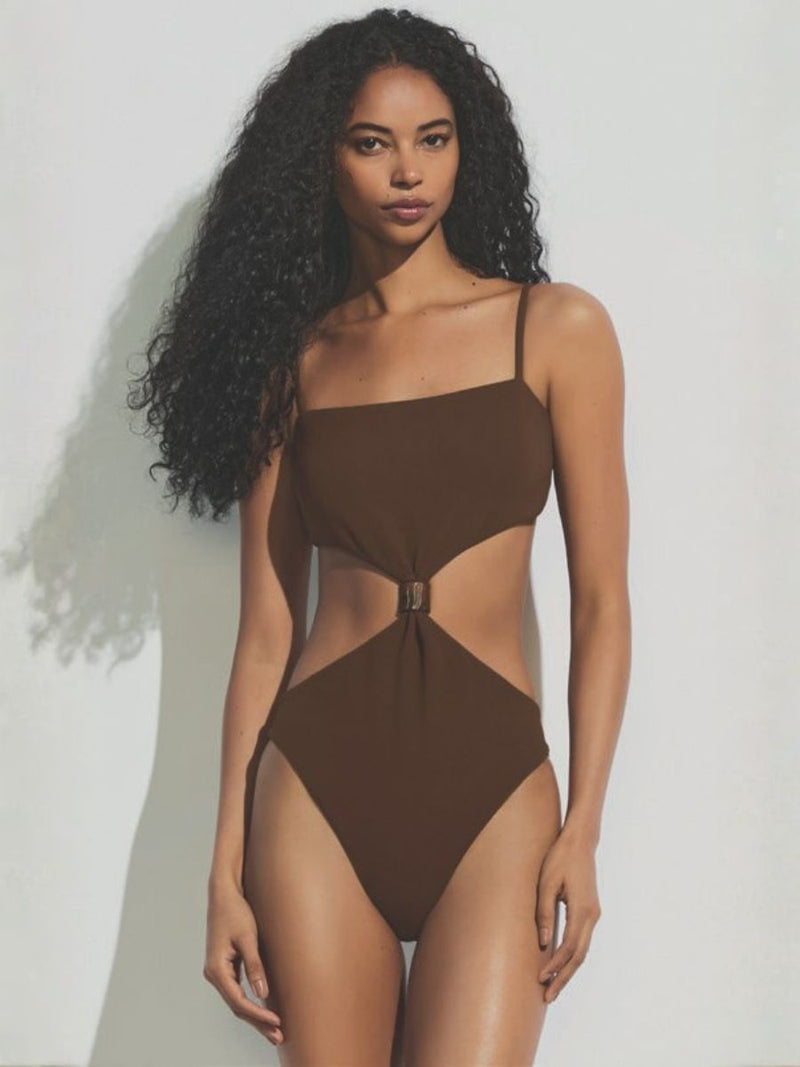 maiô cut out marrom mocha 20773 cia marítima
