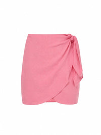biquíni e saia rosa T35 triya