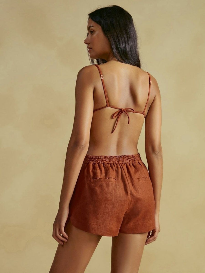 shorts liso âmbar 15568 cia marítima