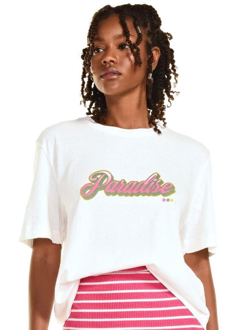 camiseta paradise off white BL02 triya
