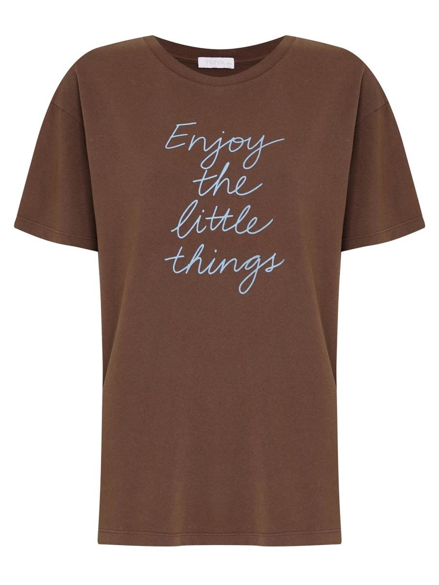 camiseta e saia balonê bandana brown BL01 SA07 triya