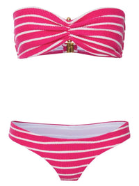 biquíni tqc isla listrado rosa T06 C06 triya