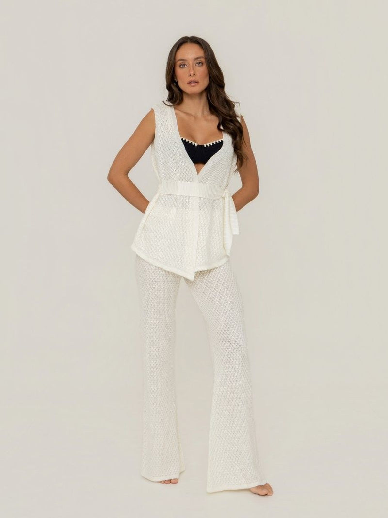 conjunto kimono tricot pérola 9149 brazil del mar